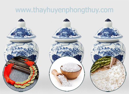Ý nghĩa 03 hũ trên ban thờ gia tiên
